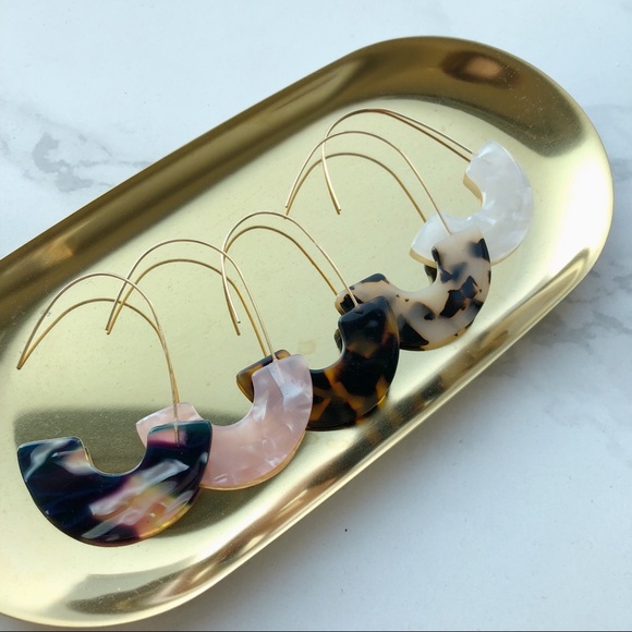 Baublebar Style Faidra Resin Tortoise Earring - Picture 8 of 8